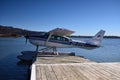 Seaplane. Lake Rotorua. New Zealand.